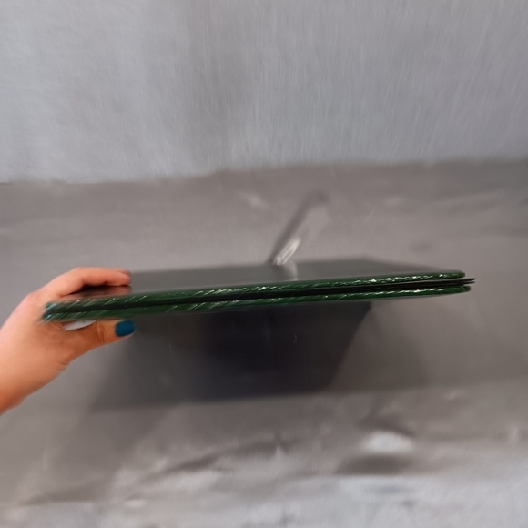 Vintage Photograph Scrapbook Album Green Gold Cover 10 pgs 3 Ring memento memory - Picture 9 of 11